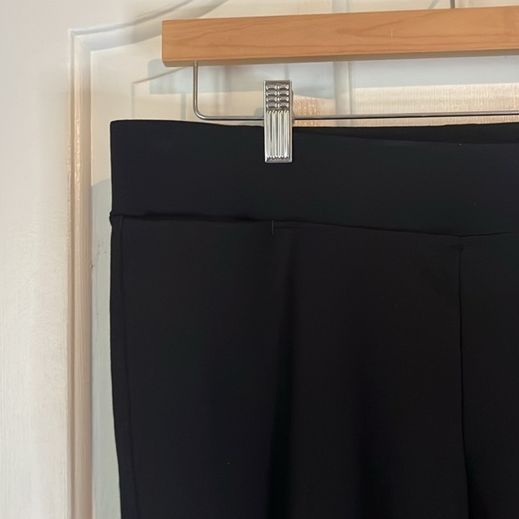 American Giant | Double Knit Ponte Slim Pant Front Pocket in Black Size 16 - Picture 7 of 13